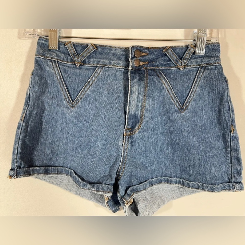 PS Erin Wasson Shorts Denim Jean Womens 26 Blue Casual - Picture 2 of 7
